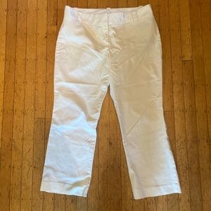 White Cotton Pants